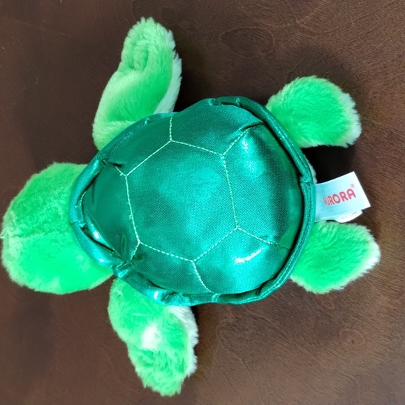 ✓Aurora Sparkle Tales - 9" Maui Green Turtle - Picture 6 of 17